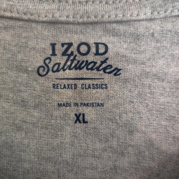 NWT - IZOD SALTWATER USA T-SHIRT - SZ XL - Picture 6 of 8